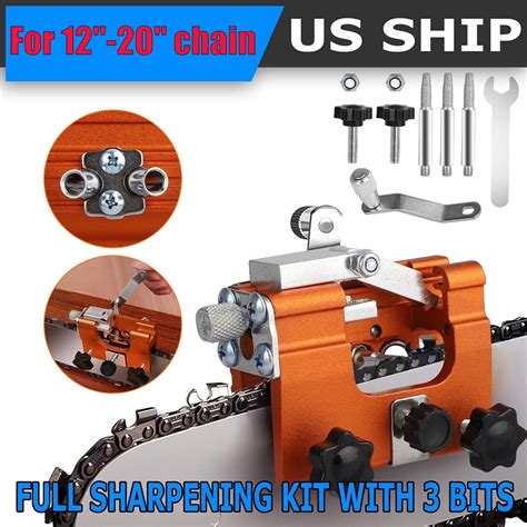 Chainsaw Sharpener Universal Chain Saw Blade Sharpener Fast Sharpening ...