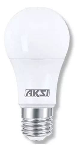 Foco Led A19 15 W Luz Blanca Base E27 6500 K Blister Color Blanco