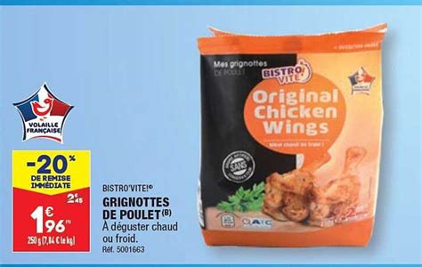 Promo Grignottes De Poulet Bistro Vite Chez Aldi ICatalogue Fr