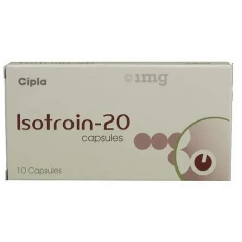 Isotroin 20 Isotretinoin 20 Mg Isotroin Capsule For Treatment Of Acne