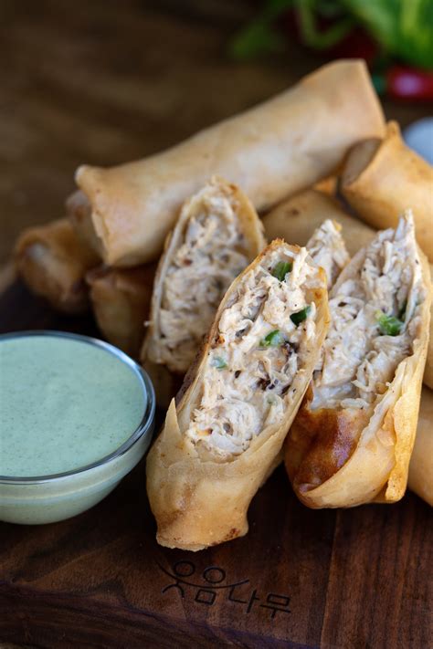 Cheesy Jalapeno Chicken Rolls