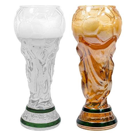 2022 World Cup Beer Glass Soccer Beer Glass Football Shape Beer Mug Bar