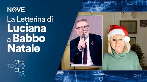 Che Tempo Che Fa La Letterina Di Luciana Littizzetto A Babbo Natale