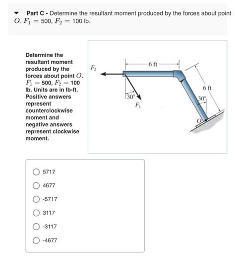 Solved Determine The Resultant Moment Produced By The Forces Chegg