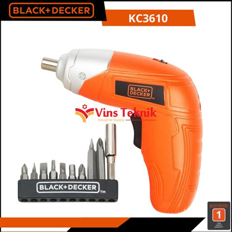 Jual Mesin Obeng Baterai Cordless Screw Driver Black Decker Kc Kc