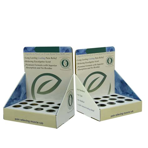 Custom POS Products Boxes Packaging Design S Cardboard Counter