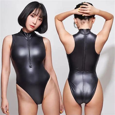 Leohex 2018 Sexy Women Swimwear Japanese Sexy High Cut One Piece Female