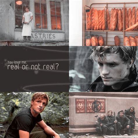 Peeta Aesthetic Hunger Games Fan Art Hunger Games Problems Hunger