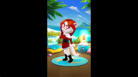 [my Talking Angela]sexy Santa Youtube