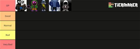 Undertale Hardmode Boss Rush Characters Tier List Community Rankings