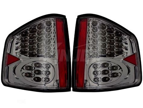 Winjet Smoked Chrome Led Tail Lights Realtruck