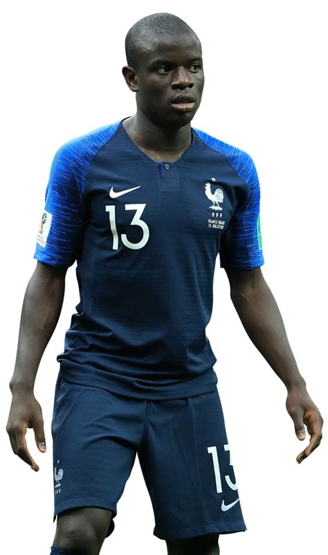 N'Golo Kante France football render - FootyRenders