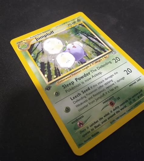 Pokémon TCG Jumpluff Neo Genesis 7 111 Holo 1st Edition Holo Rare LP