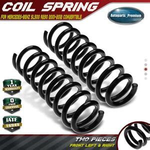 2x Front Suspension Coil Springs For Mercedes Benz SL500 R230 01 12