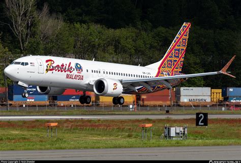 M Lrg Batik Air Malaysia Boeing Max Photo By Nick Sheeder Id