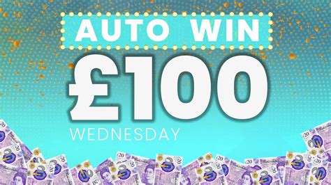 Auto Win Win £100 Wednesday Cash 2607 Competition Fox