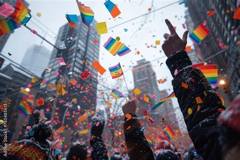 Pride And Inclusivity Month Lgbtq Support Flags Of The Lgbtq Gay Pride Parade Equality Parade