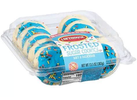 Lofthouse Blue Frosting Sugar Cookies 13 5 Oz —