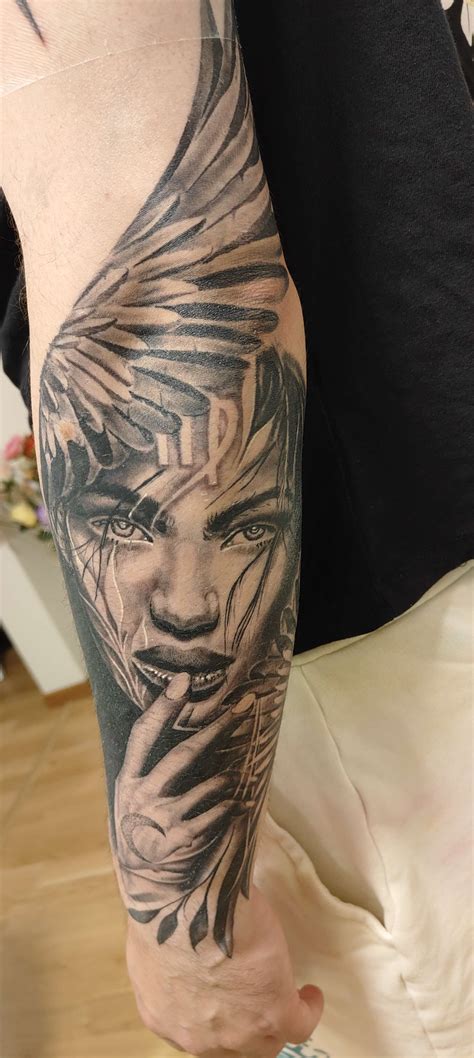 Virgo Tattoo Done By Esautattoo At Fat Boy Tattoo Studio Halmstad