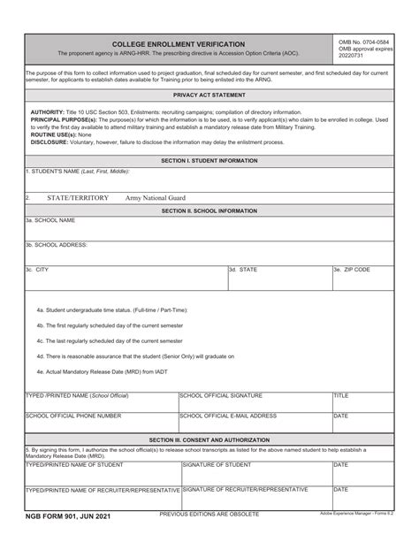 Ngb Form 901 Fill Out Sign Online And Download Fillable Pdf Templateroller