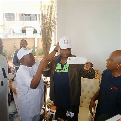 Edo Election Ex Pdp Member Join Apc Solacebase