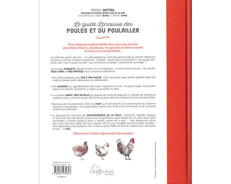 Livre Le Guide Larousse Des Poules Et Du Poulailler Pascale Nuttall