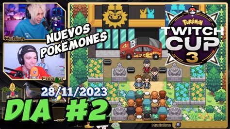 RUBIUS Y FOLAGOR En La POKEMON TWITCH CUP 3 DIA 2 DIRECTO 28 11