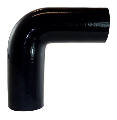 Silicone Reducing Elbow Degree To Id Gloss Black Intake Hoses