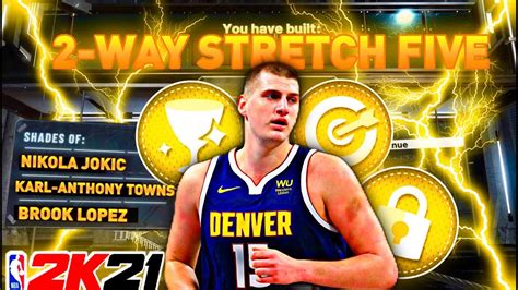 The Best Way Stretch Five In Nba K Rare Nikola Jokic Build Rare