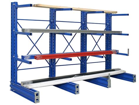 Heavy Duty Warehouse Storage Cantilever Pipe Rack For Steel Unracking