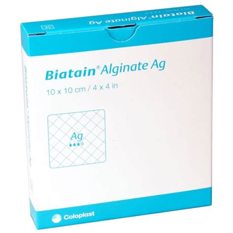 Biatain Alginate Ag 10x10cm 10 Stk Kaufen Kanela