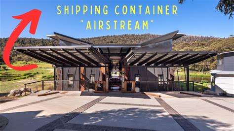 Shipping Container Spaceship Airstream Architectural Marvel Youtube