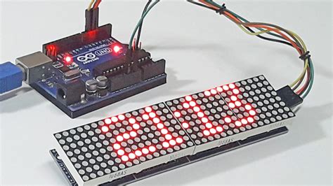 Modulo Matriz De Led Max Arduino Em Manaus Arduino E Images