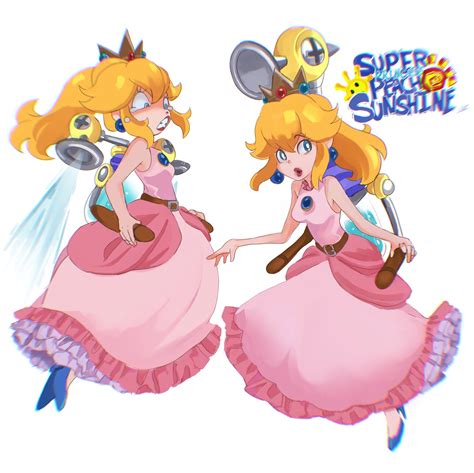 Super Princess Peach by Luzlimoon on Newgrounds