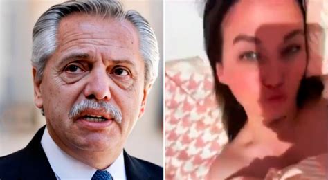 Alberto Fernández Influencer Que Fue Contratada En Su Gobierno Rompe