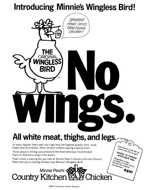 Minnie Pearl's Fried Chicken - March 1970