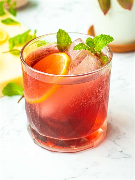 Super Easy Cranberry Spritzer Non Alcoholic