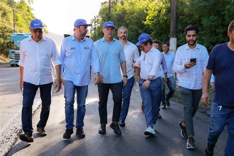 Em Tim Teo E Ipatinga Mg Ministro Renan Filho Vistoria Obras Na Br