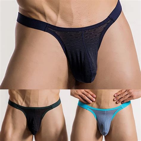 DOS EN T Slip Bikini G String Bas Montant Hommes Culotte Voir Par EUR 8 66 PicClick FR