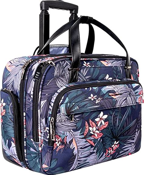 Amazon Vankean Rolling Laptop Bag Women With Wheels Fits Up To