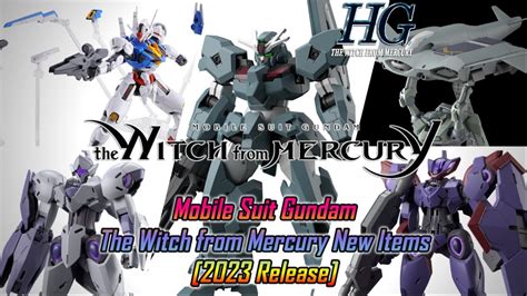 Mobile Suit Gundam The Witch From Mercury New Items Release