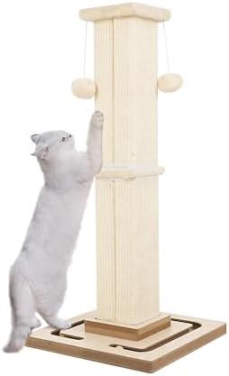 Amazon SmartCat Ultimate Scratching Post Beige Large 32 Inch