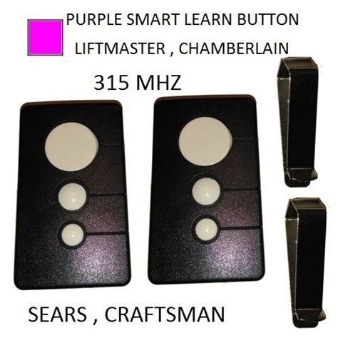 Télécommande ouvre porte de garage 3 boutons Sears Craftsman 139 53753