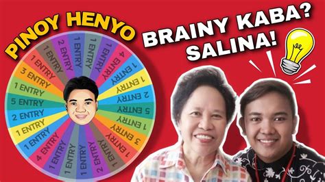 Game Pinoy Henyo Youtube