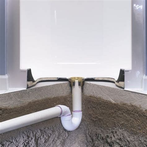 How To Install A Shower Base On Concrete At Peter Morin Blog