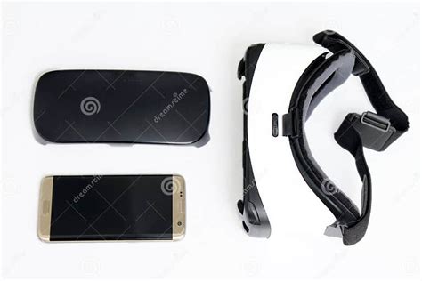 Gear Vr A Glasses Mobile Virtual Reality Device Stock Photo Image Of