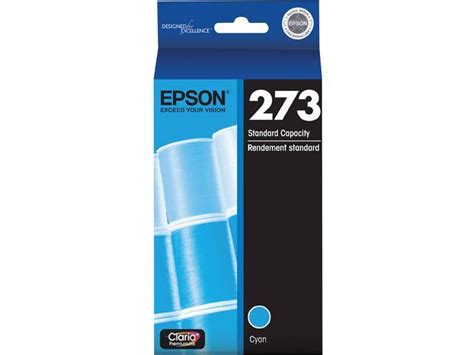 EPSON 273 T273220 S Standard Capacity Ink Cartridge Cyan Newegg