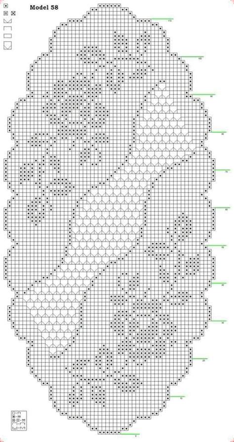 A Cross Stitch Pattern With The Shape Of A Snowflake