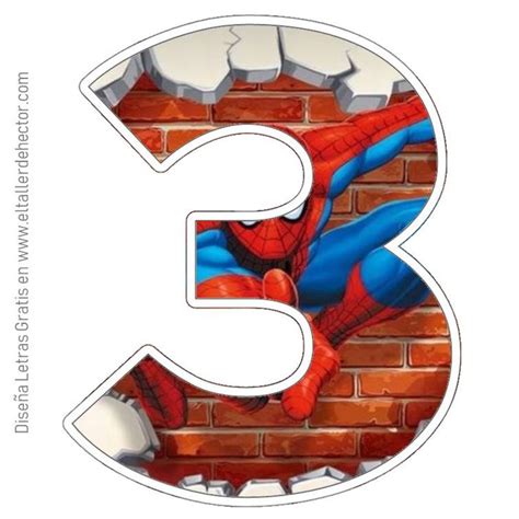 The Letter S Is Made Up Of An Image Of Spiderman On A Brick Wall