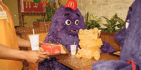 Mcdonalds Grimace Birthday Meal And Shake Hypebeast